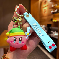Keyring cute Kirby keychain