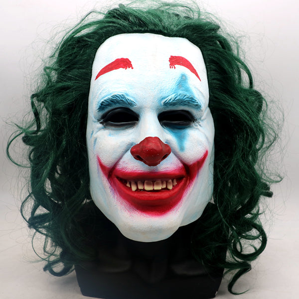 Joker Joaquin Phoenix Arthur Fleck Cosplay Mask Halloween Latex Mask Adult