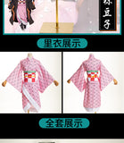 Demon Slayer Nezuko anime costume cos clothing cosplay clothing
