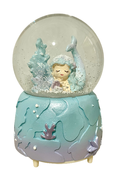 Music Box Crystal Ball Mermaid