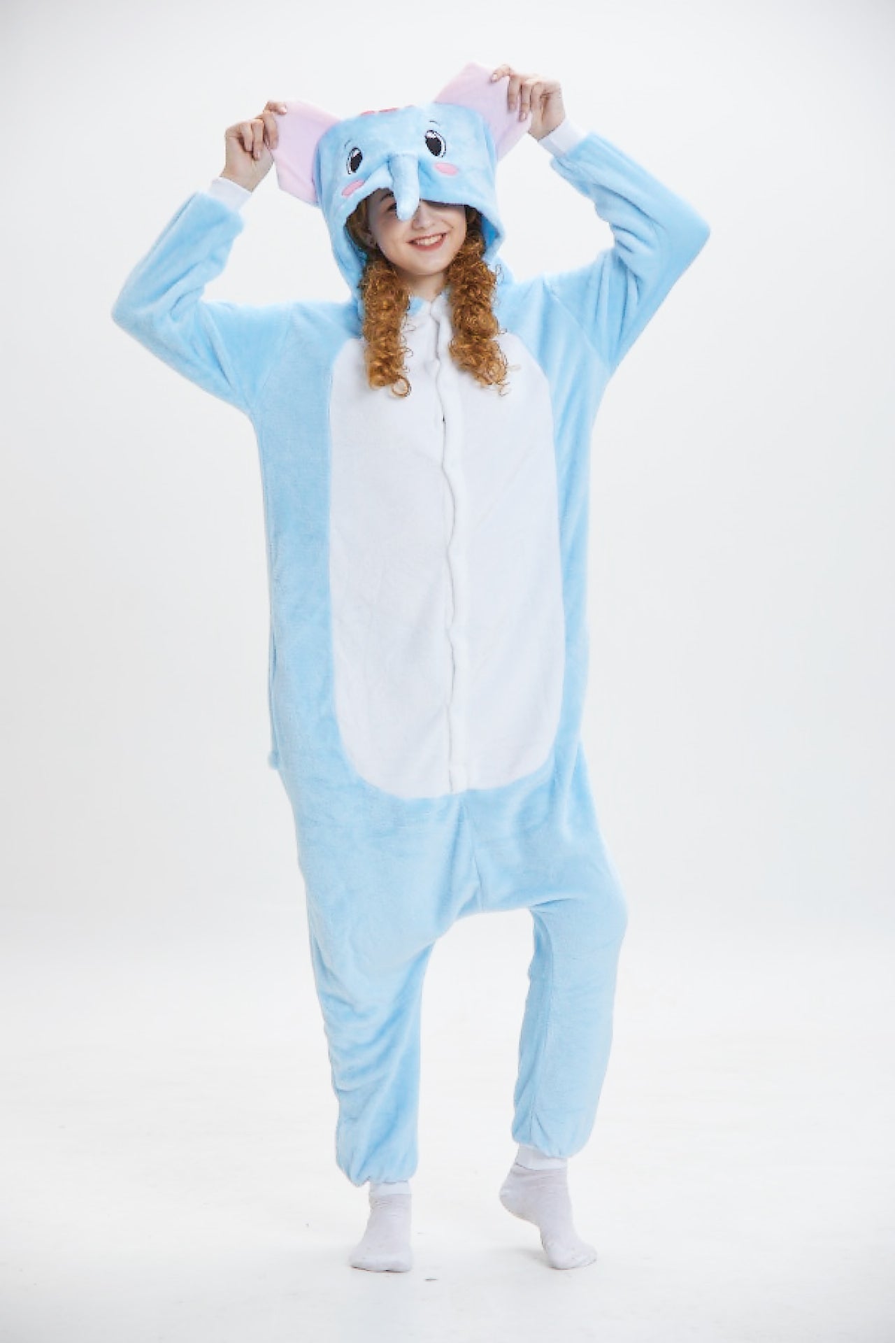 blue elephant onesies,party animal-KIDS AND ADULT SIZE AVAIABLE!!!