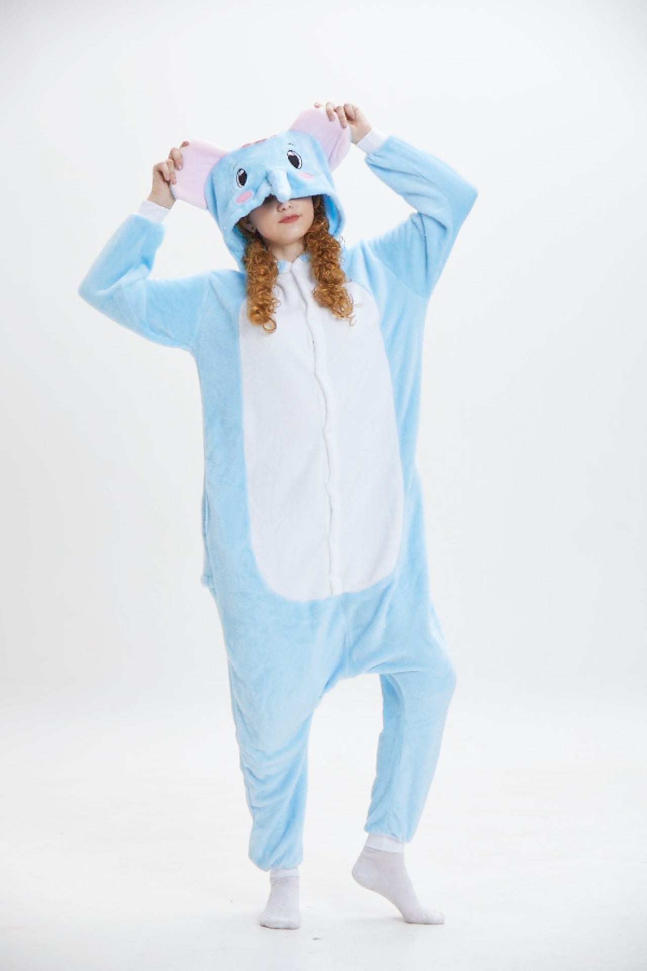 blue elephant onesies,party animal-KIDS AND ADULT SIZE AVAIABLE!!!