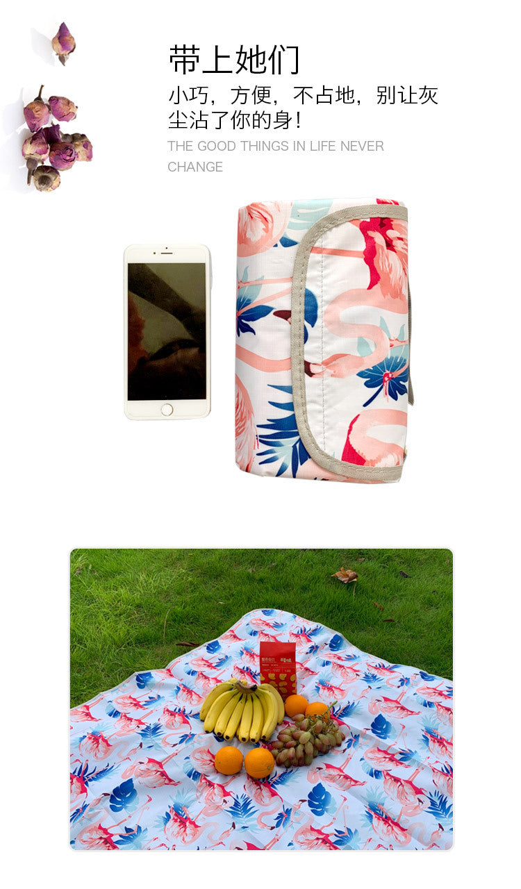 Camping Beach Picnic Blanket 2M*2M Waterproof Mat Travel Rug Outdoor Large au stocks