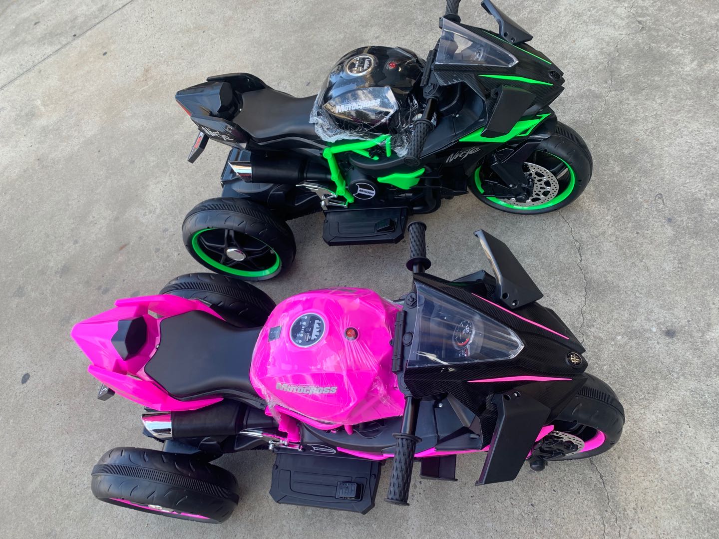 Kawasaki Ninja H2R kids ride on moto Christmas Gift