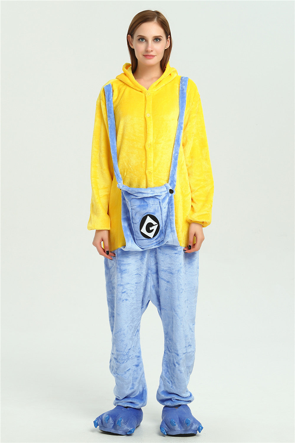 minion onesies costume ,party animal-KIDS AND ADULT SIZE AVAIABLE!!!