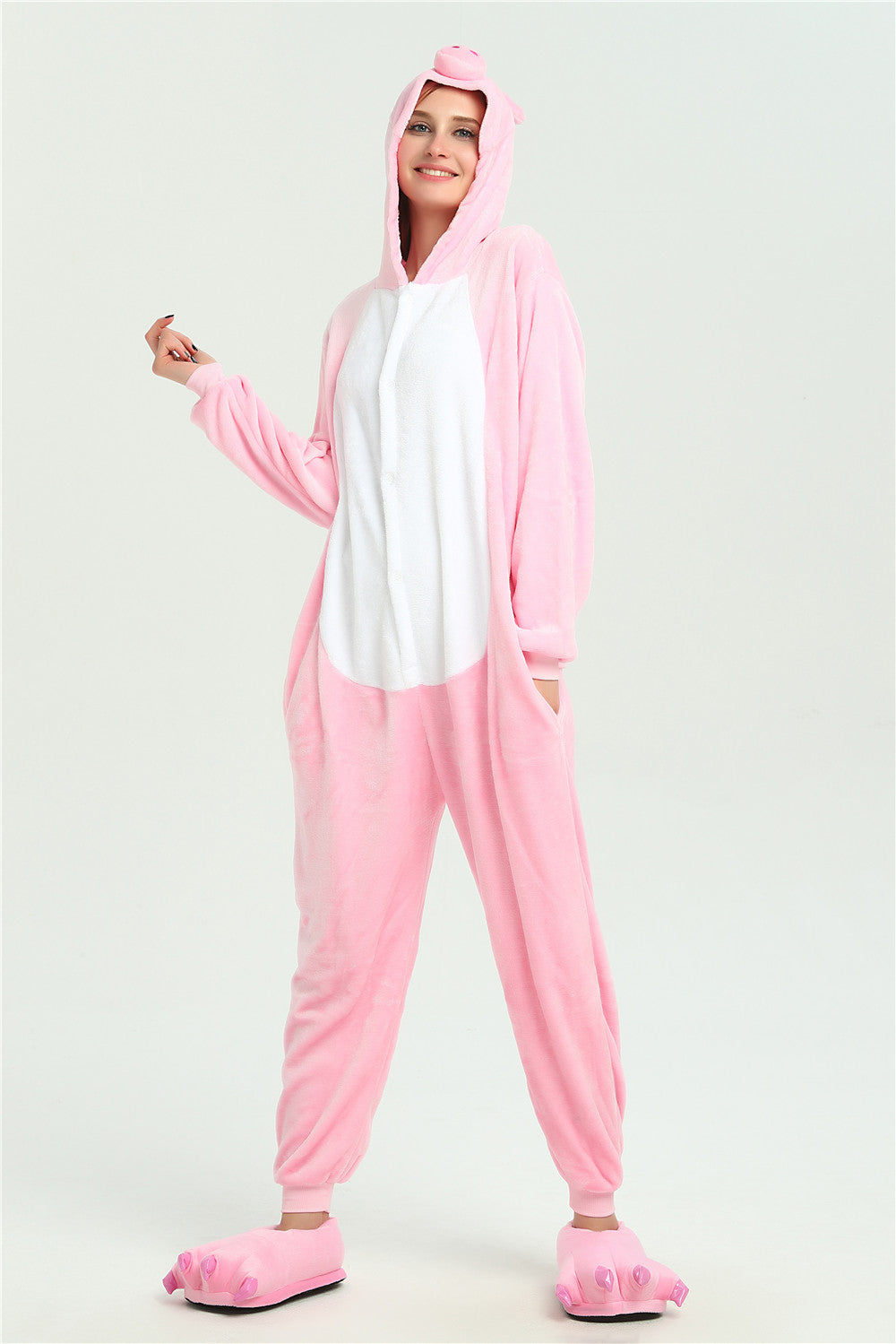 CUTE pink pig onesies,party animal-KIDS AND ADULT SIZE AVAIABLE!!!