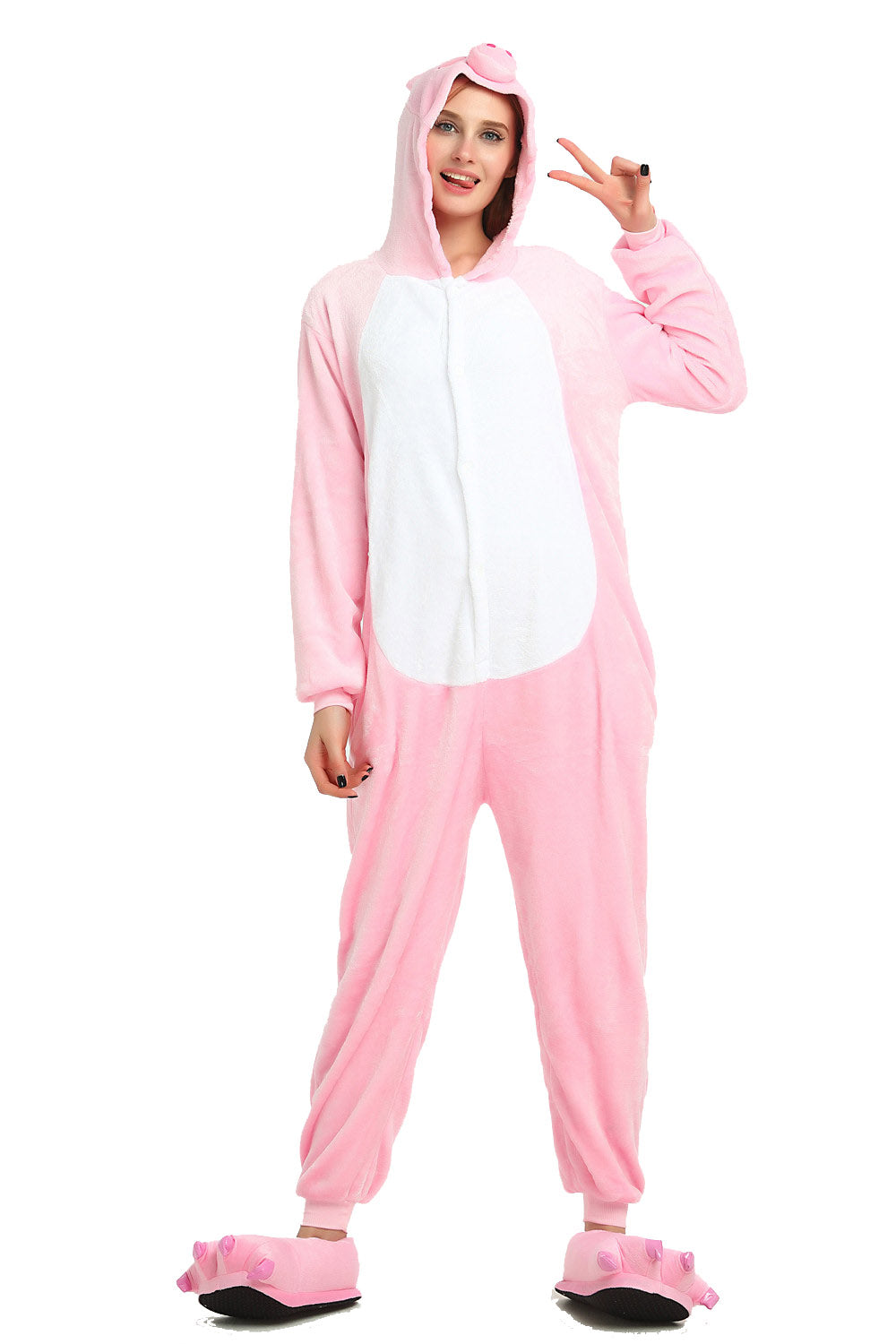 CUTE pink pig onesies,party animal-KIDS AND ADULT SIZE AVAIABLE!!!