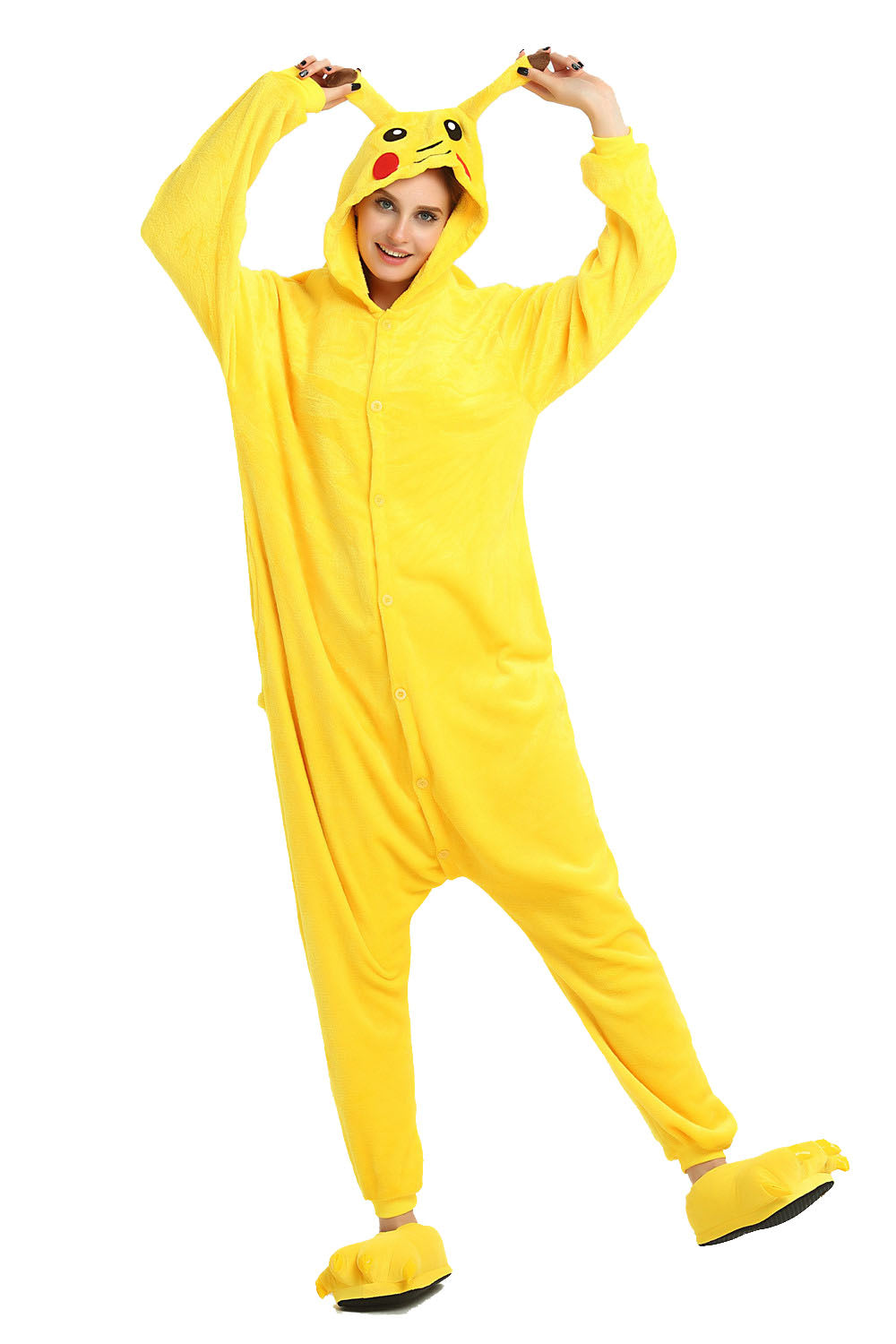 pikachu onesies costume ,party animal-KIDS AND ADULT SIZE AVAIABLE!!!