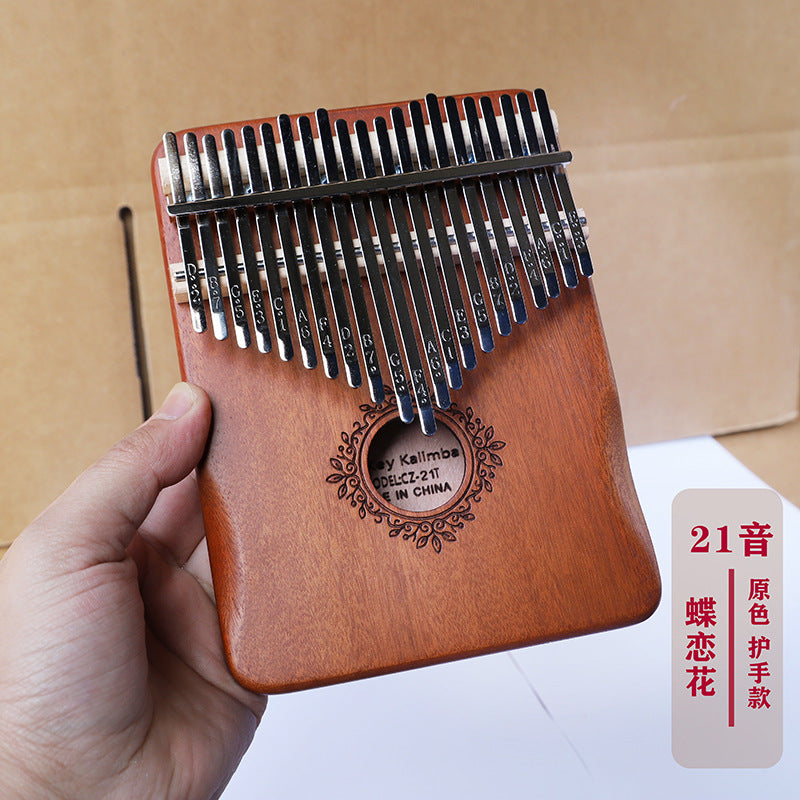 Kalimba 21 Keys Thumb Finger Piano Wood Kid Adult Instrument
