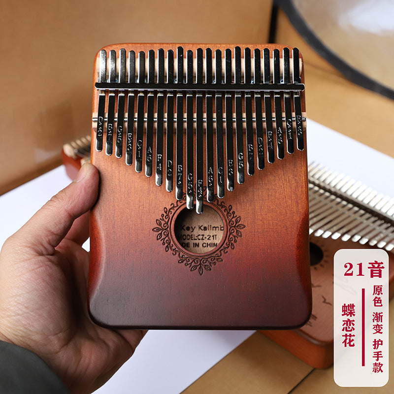 Kalimba 21 Keys Thumb Finger Piano Wood Kid Adult Instrument