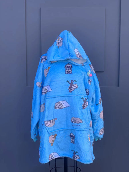 SLOTH oversized hoodie (1 SIZE FOR MOST)
