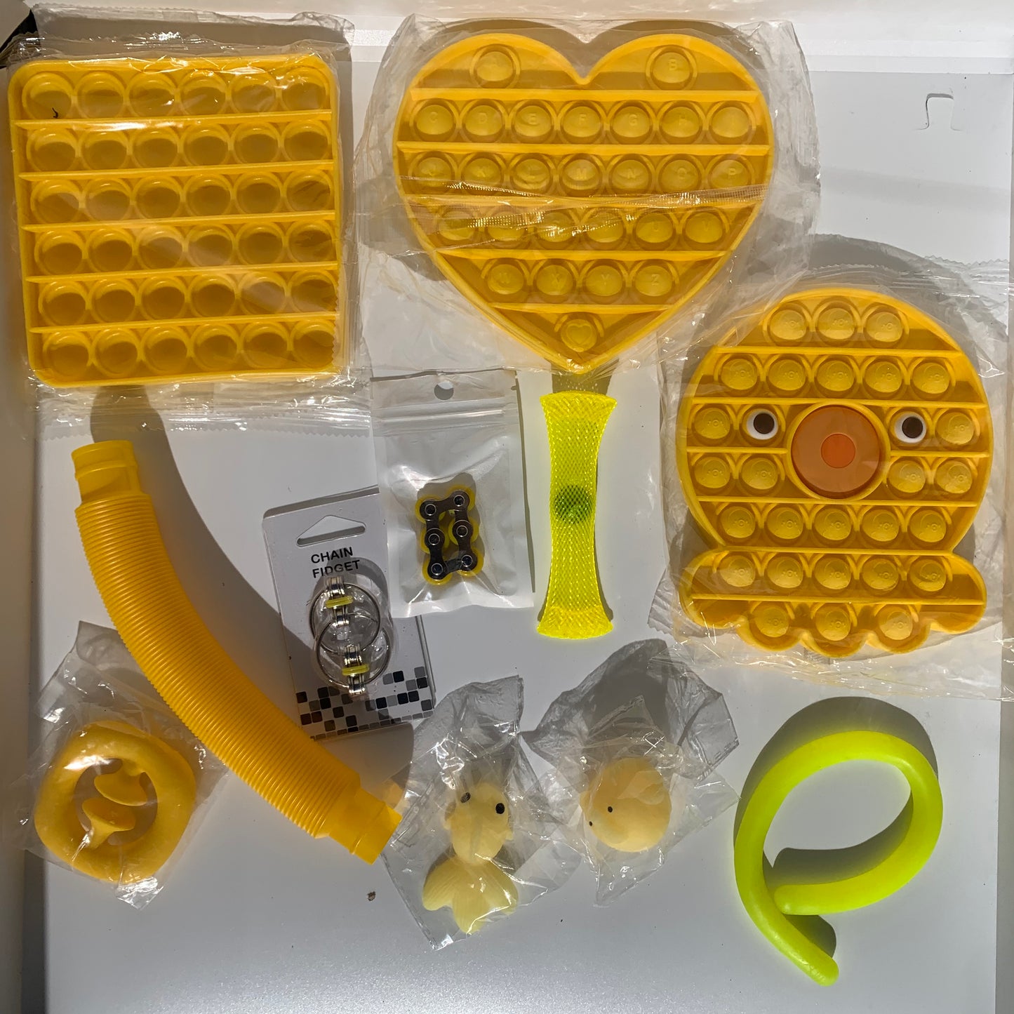 Lucky box! random fidget toy set pop it set