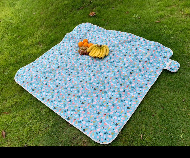 Camping Beach Picnic Blanket 2M*2M Waterproof Mat Travel Rug Outdoor Large au stocks