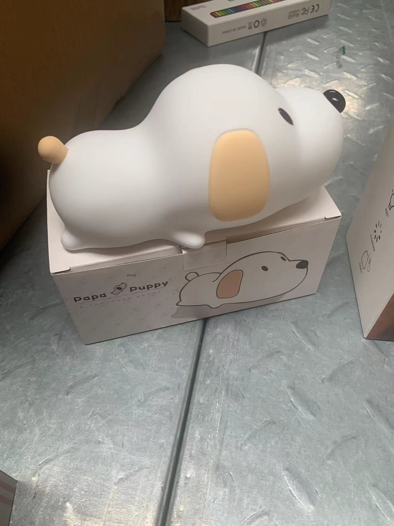 SILICONE NIHGT LIGHT, NIGHT LAMP, FEED LAMP,CUTE LAMP,ANIMAL LAMP