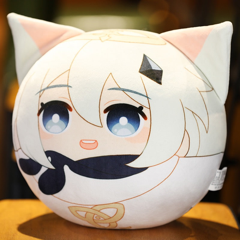Genshin Impact Round Pillow dough pillow plush