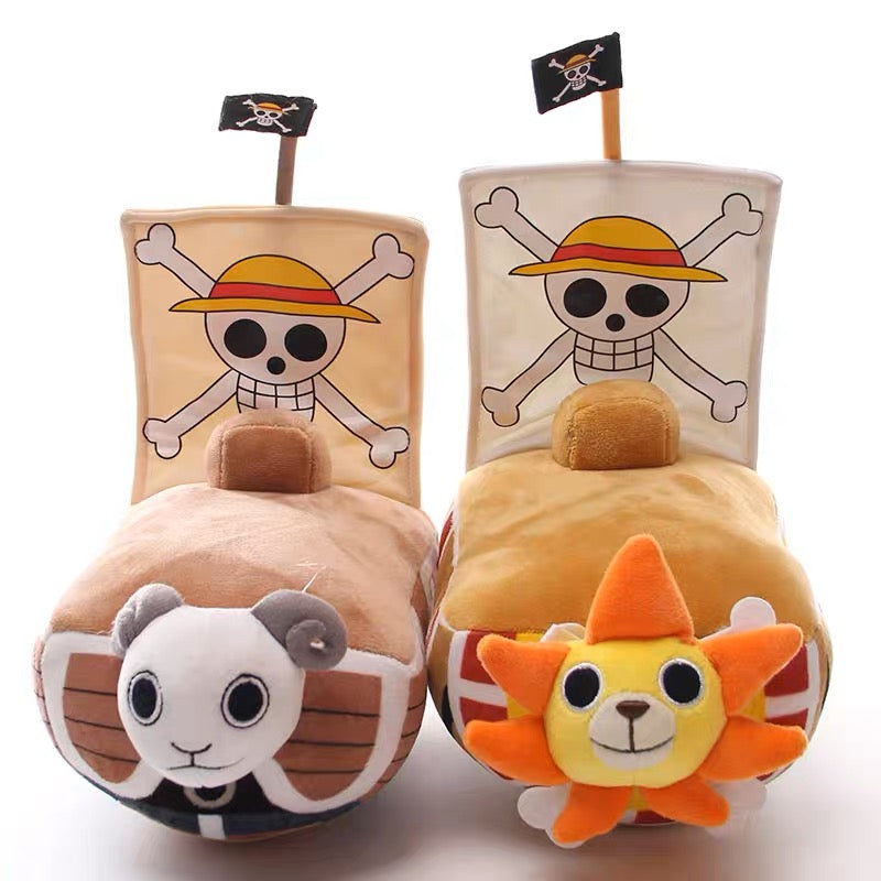 Anime One Piece Thousand Sunny/ Going Merry Plush