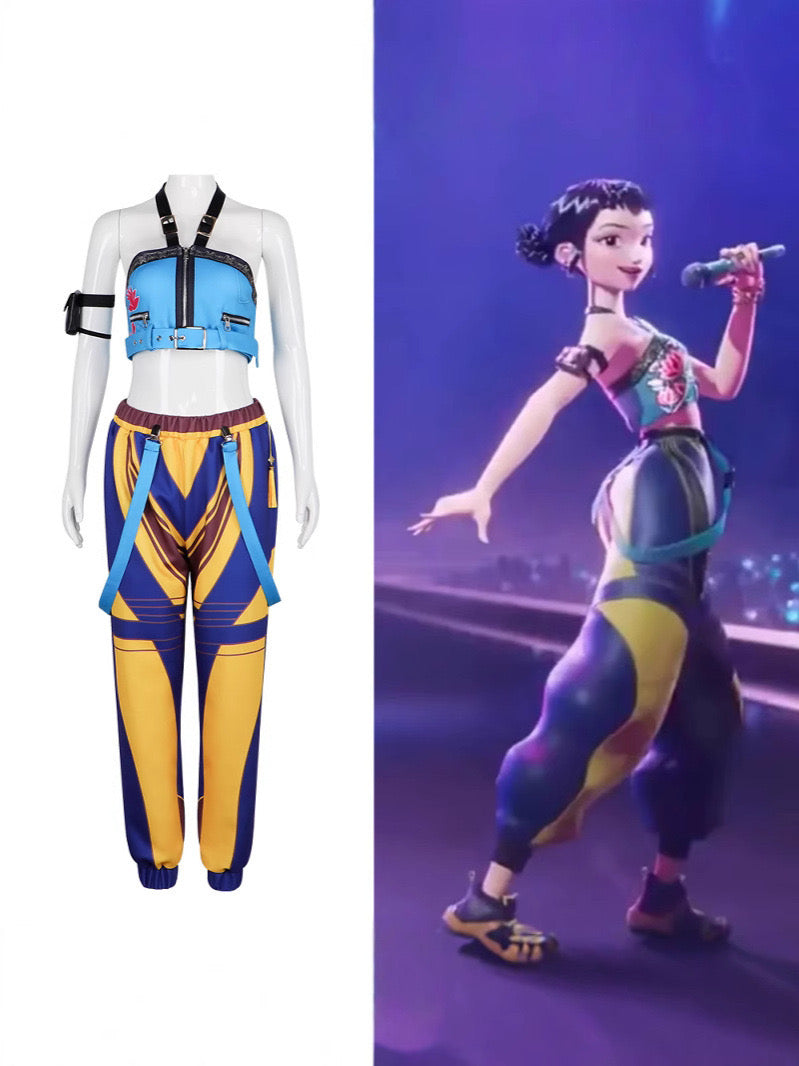 Kpop Demon Hunter Costume Adult Size