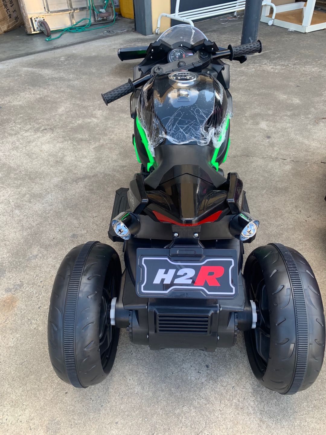 Kawasaki Ninja H2R kids ride on moto Christmas Gift