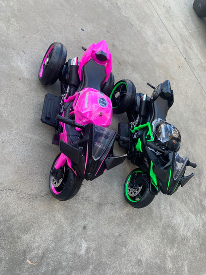Kawasaki Ninja H2R kids ride on moto Christmas Gift