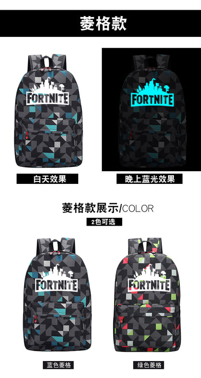 fortnite bag,school bag,grow in the dark