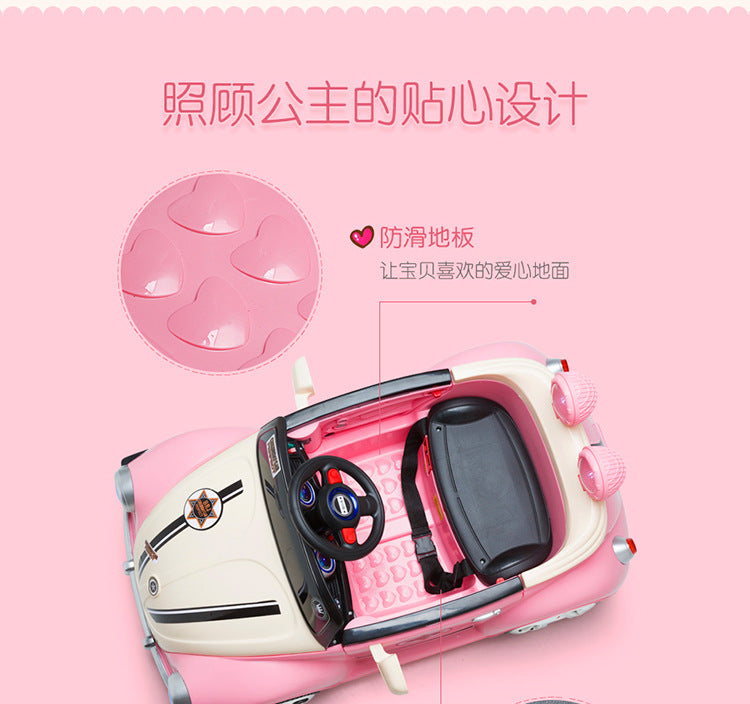KIDS RIDE ON CAR PRINCESS MINI CAR