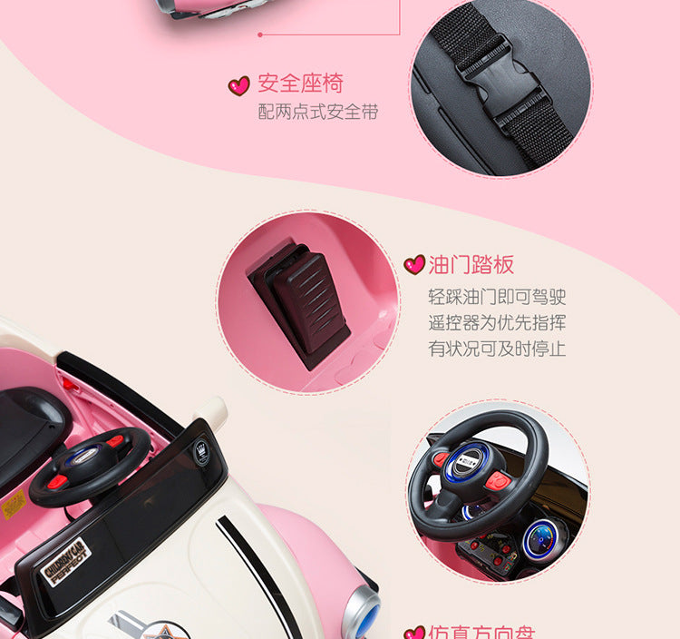 KIDS RIDE ON CAR PRINCESS MINI CAR