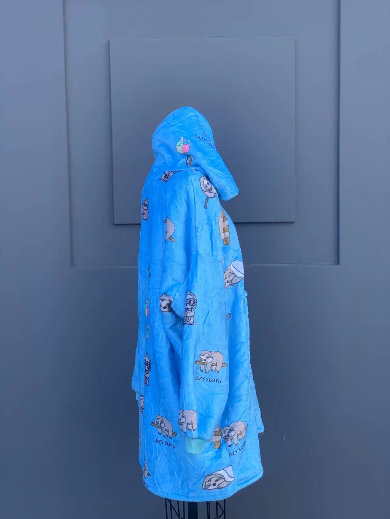 SLOTH oversized hoodie (1 SIZE FOR MOST)