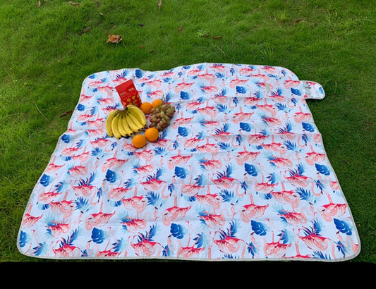 Camping Beach Picnic Blanket 2M*2M Waterproof Mat Travel Rug Outdoor Large au stocks