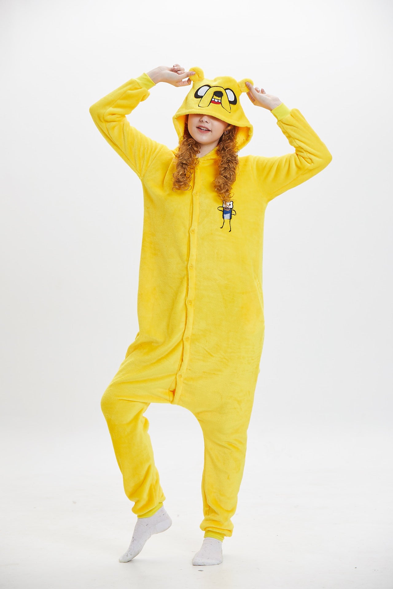 JAKE THE DOG!  onesie,PARTY COSTUME ,party animal-KIDS AND ADULT SIZE AVAIABLE!!!