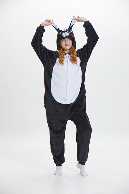 BLACK CAT  onesies,party animal-KIDS AND ADULT SIZE AVAIABLE!!!
