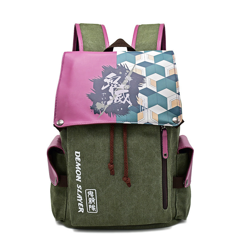 Demon Slayer School Bag backpack Tanjiro Nezuko