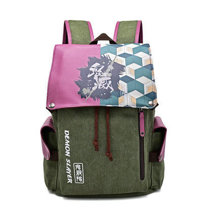 Demon Slayer School Bag backpack Tanjiro Nezuko