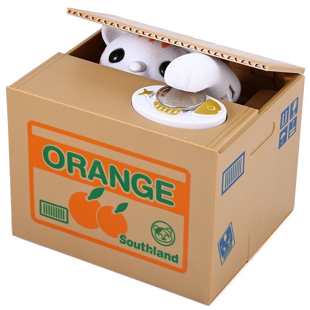 money box,tips box,steal coin box