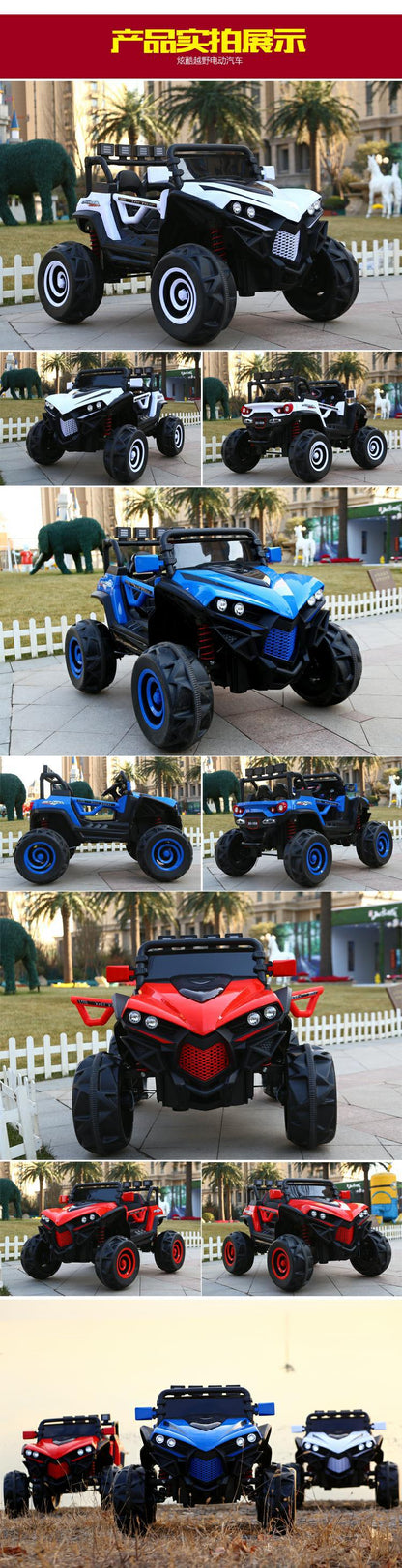 KIDS RIDE ON CAR Big JEEP CAR-588 with air condition!!!