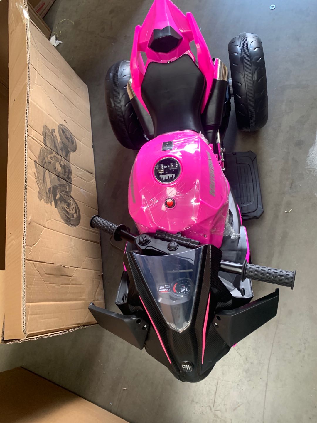 Kawasaki Ninja H2R kids ride on moto Christmas Gift
