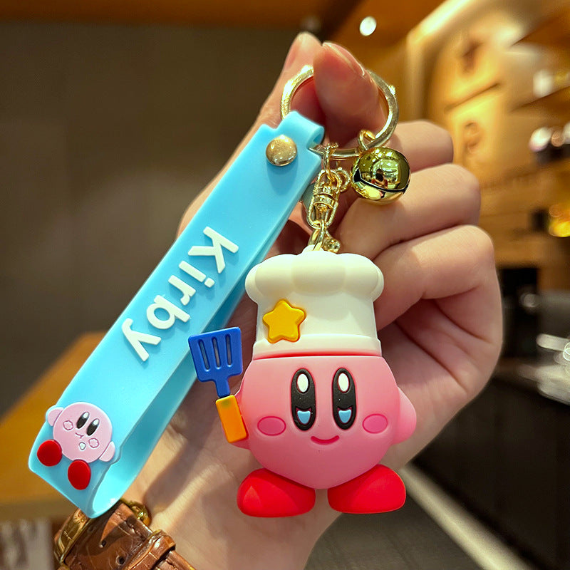 Keyring cute Kirby keychain