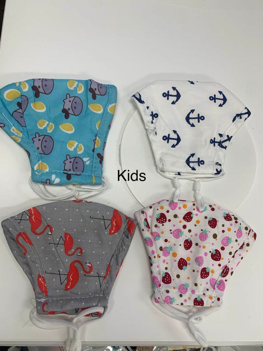 Fashion Cotton kids MASK ADULT MASK Washable & Reusable Face Mask with Pm2.5 Filters
