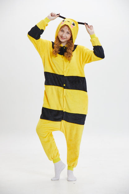 bee onesies costume ,party animal-KIDS AND ADULT SIZE AVAIABLE!!!