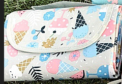 Camping Beach Picnic Blanket 2M*2M Waterproof Mat Travel Rug Outdoor Large au stocks