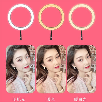 live stream Tripod & Phone Holder  with changing color light  foldable desk high to 1.68meter high