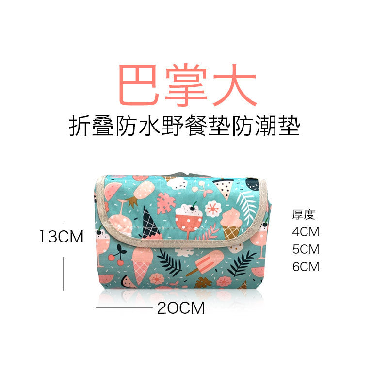 Camping Beach Picnic Blanket 2M*2M Waterproof Mat Travel Rug Outdoor Large au stocks