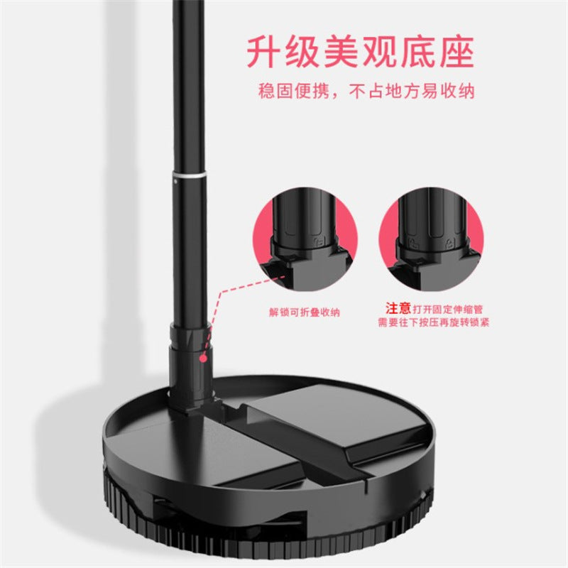 live stream Tripod & Phone Holder  with changing color light  foldable desk high to 1.68meter high