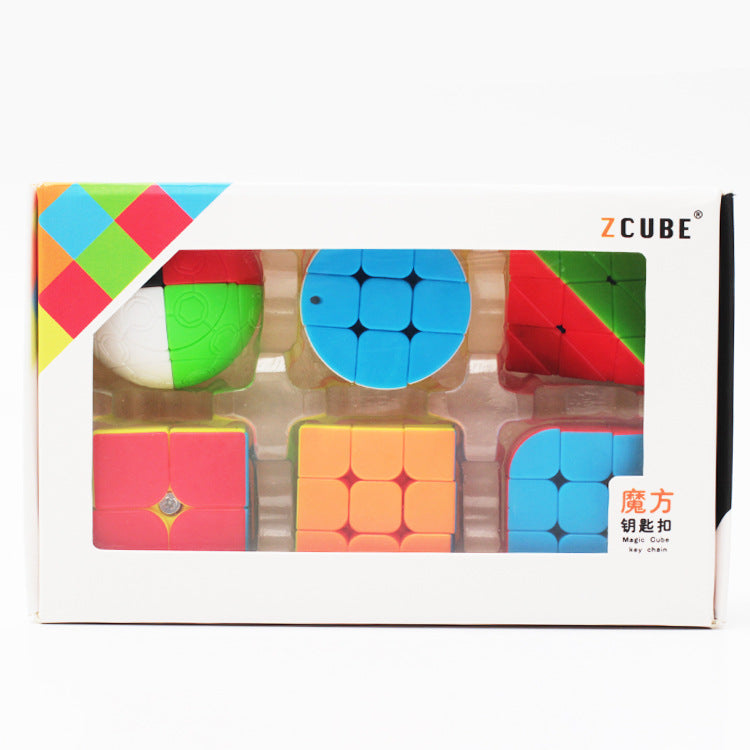 mini lube cube -box of 6 keyring set
