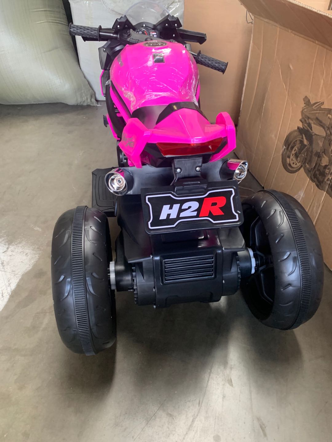 Kawasaki Ninja H2R kids ride on moto Christmas Gift