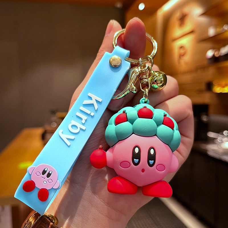 Keyring cute Kirby keychain