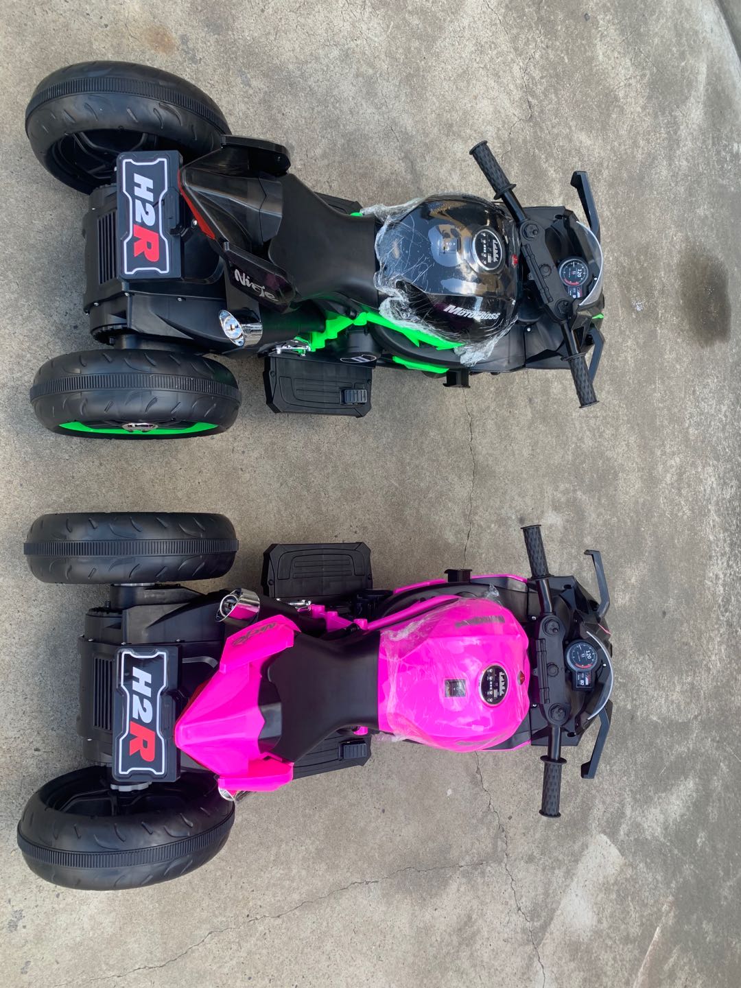Kawasaki Ninja H2R kids ride on moto Christmas Gift