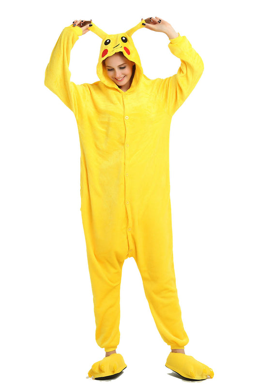 pikachu onesies  costume ,party animal-KIDS AND ADULT SIZE AVAIABLE!!!
