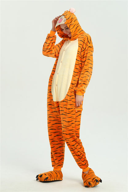 tiger onesies  costume ,party animal-KIDS AND ADULT SIZE AVAIABLE!!!