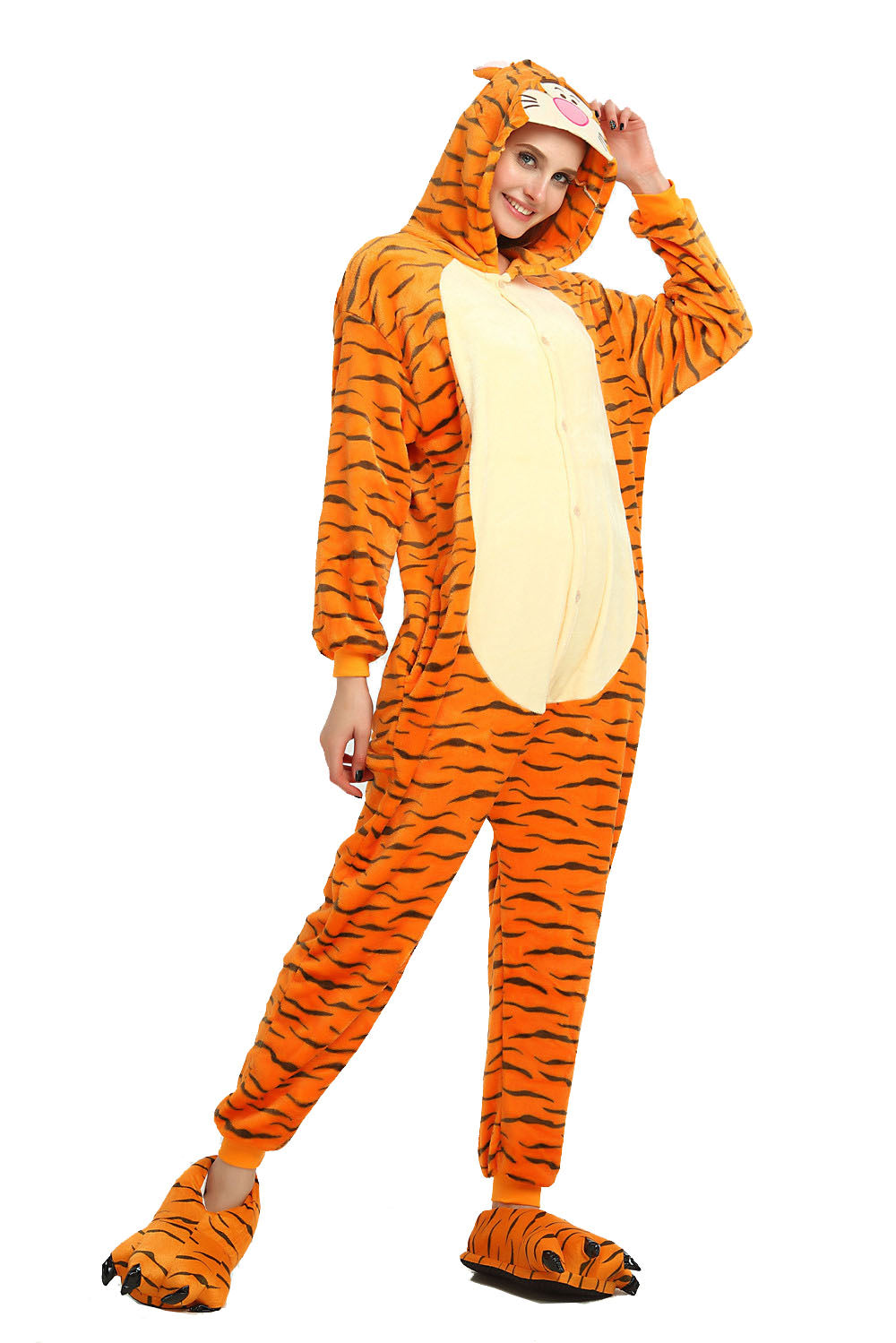 tiger onesies  costume ,party animal-KIDS AND ADULT SIZE AVAIABLE!!!
