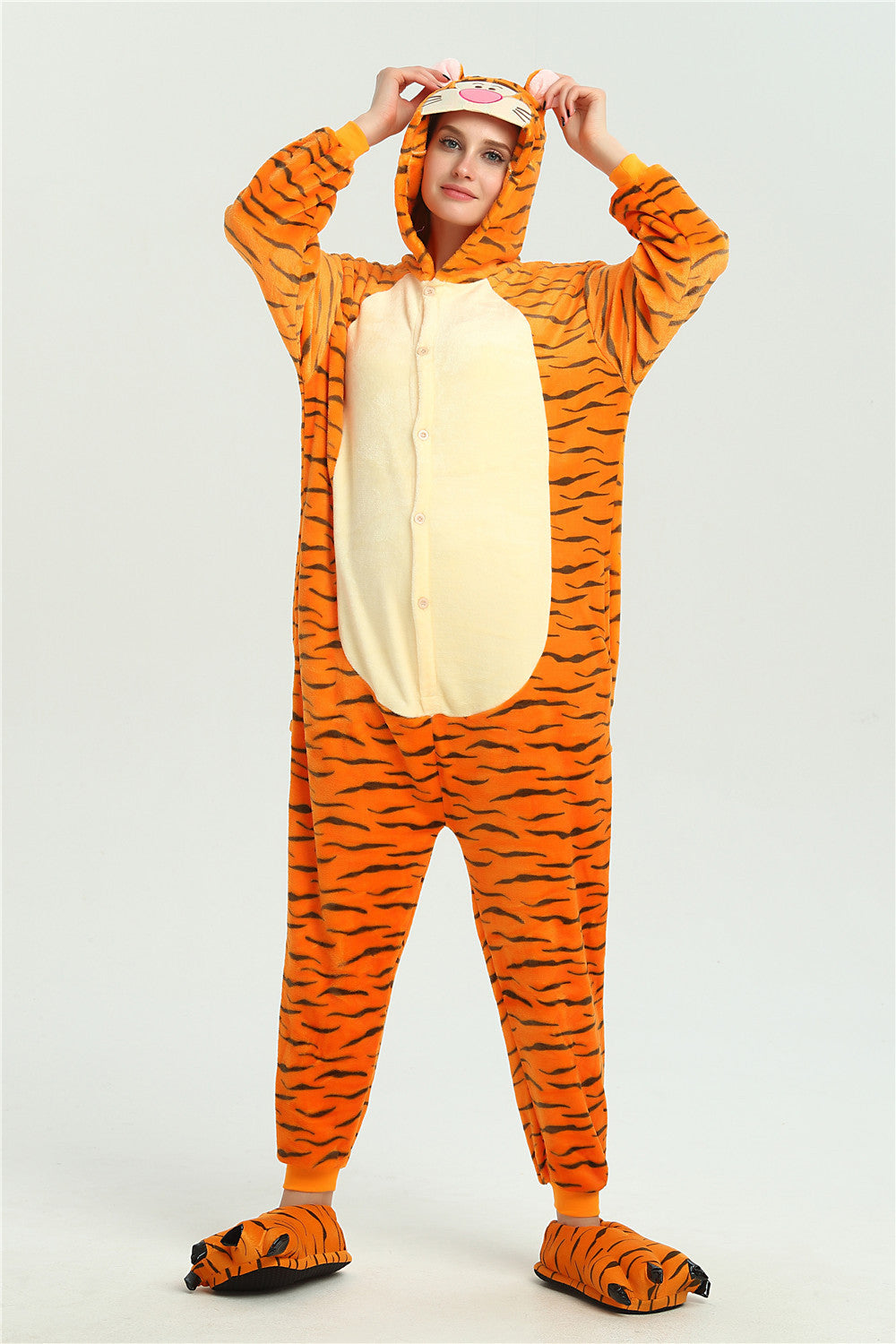 tiger onesies  costume ,party animal-KIDS AND ADULT SIZE AVAIABLE!!!